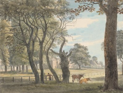The Gunpowder Magazine, Hyde Park by Paul Sandby